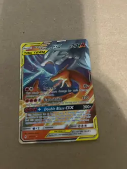 Reshiram & Charizard GX 20/214 Unbroken Bonds Ultra Rare Holo Pokemon Card NM - Image 1