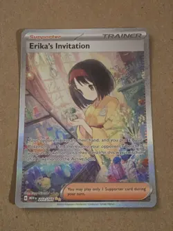 Erika’s Invitation 203/165 SAR Trainer S&V 151 Pokemon Card : Pack Fresh - Image 1