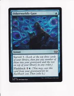 MAGIC THE GATHERING MTG COMMANDER: DUSKMOURN OTHERWORDLY GAZE - Image 1