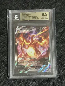 Pokemon SWSH261 Charizard VMAX Full Art Promo Black Star Promo BGS9.5 GEM MINT - Image 1