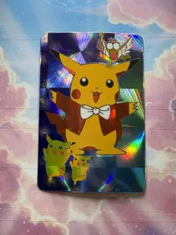 Pokemon Pikachu Vintage Pocket Monsters Vending HOLO Prism Sticker 1999 Nintendo - Image 5