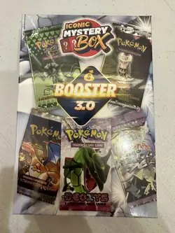 ICONIC MYSTERY POKEMON BOOSTER 3.0 BOX 1 IN 5 VINTAGE PACK HOLO PSA CGC BGS - Image 1