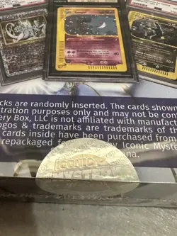 ICONIC MYSTERY POKEMON BOOSTER 3.0 BOX 1 IN 5 VINTAGE PACK HOLO PSA CGC BGS - Image 3