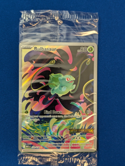 Pokemon - Bulbasaur 133/132 - Mega Evolution - Stamped Promo -Sealed - Image 1