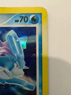 Pokemon TCG Suicune Secret Wonders 19/132 Cracked Ice Holo Rare - Image 3