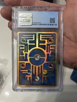 Pokemon Movie Promo ""Nintedo"" Error Ancient Mew CGC NM/Mint 8.5 - Image 3