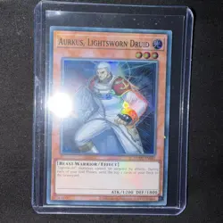 Yugioh Aurkus, Lightsworn Druid LODT-EN081 Super Rare NM - Image 3