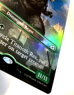 MTG Godzilla, Primeval Champion *FOIL* Ikoria: Lair of Behemoths 377 NM - Image 3