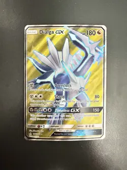 Pokemon Cards Dialga GX (Full Art) Ultra Rare SM - Ultra Prism 146/156 NM - Image 1