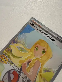 Pokemon Lillie’s Determination 184/132 Full Art Trainer - Secret Rare NM - Image 3