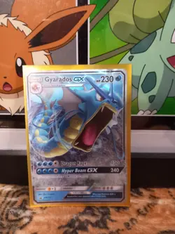 Gyarados GX SM212 - S&M Hidden Fates - Black Star Promo Holo - Pokemon TCG NM - Image 1