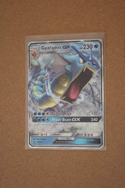 Pokemon TCG Gyarados GX SM212 Sm Holo Black Star Promo Near Mint - Image 1