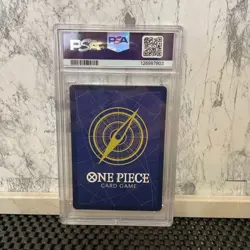 Monkey D. Luffy PSA 10 Red Manga Alternate Art Card ONE PIECE OP13 #118 - Image 2