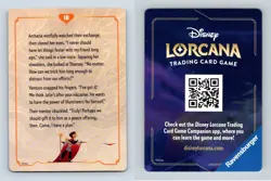 Lore Story #18 Reign Of Jafar 2025 Disney Lorcana Card TCG - Image 1