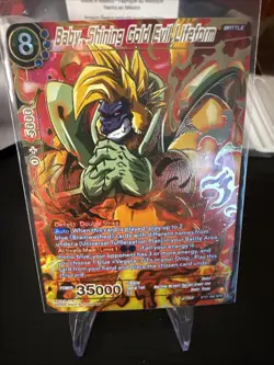 Baby, Shining Gold Evil Lifeform BT21-060 SPR Dragon Ball Card Masters - Image 1
