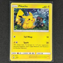 Pikachu - SM86 - Black Star Promo - Pokemon Sun & Moon - Pokemon Card - LP - Image 1