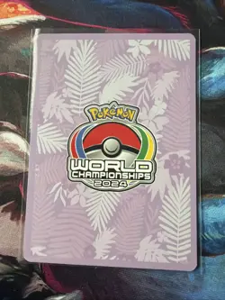 Radiant Greninja Pokemon World Championships 2024 Honolulu Sakuya Ota Stamp Card - Image 3