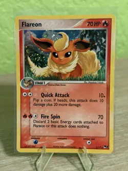 Pokemon TCG 2006 Holo Flareon Jolteon Vaporeon Stage 1 Lot - 3 Cards - Image 1