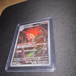 Pokemon Volcarona 104/086 SV11B Black Bolt Art Rare Holo Japanese Card - Image 3