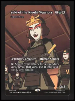 Suki of the Kyoshi Warriors - Captain Sisay (Borderless) M Avatar: Foil NM - Image 1