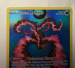 Galarian Moltres SWSH284 - Sword & Shield Black Star Promo - Pokemon TCG - Image 2