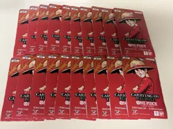 One Piece TCG: Carrying On His Will Sleeved Booster OP-13 English Lot of 20 - Image 1