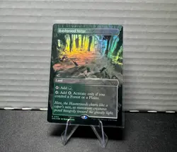 MTG - Hushwood Verge (Borderless) (Foil) - Duskmourn: House of Horror (DSK) - Image 1