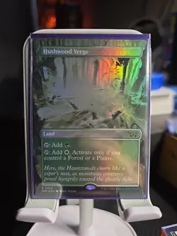 Hushwood Verge (Borderless) Duskmourn: House of Horror Foil - Image 1