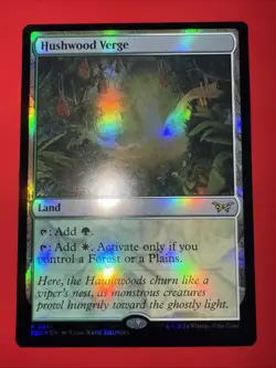 FOIL Hushwood Verge Duskmourn: House of Horror FOIL NM - MTG - Image 2