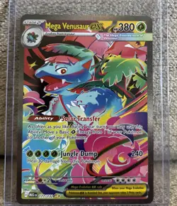 Mega Venusaur EX SIR 177/132 Mega Evolution English pokemon TCG Near Mint Card - Image 1