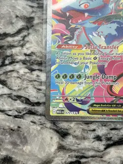 Mega Venusaur EX SIR 177/132 Mega Evolution English pokemon TCG Near Mint Card - Image 4