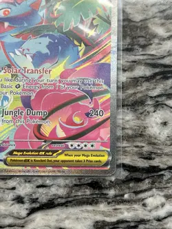 Mega Venusaur EX SIR 177/132 Mega Evolution English pokemon TCG Near Mint Card - Image 5