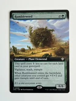 Rumbleweed (Extended Art) - Outlaws of Thunder Junction Commander OTJ 68- NM MTG - Image 1