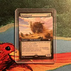Rumbleweed Extended Art MTG single, Outlaws of Thunder Junction Commander R 0068 - Image 3