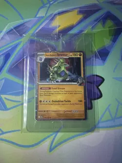 Team Rocket’s Tyranitar 096/182 Promo Pokemon Center Stamp Sealed - Image 1