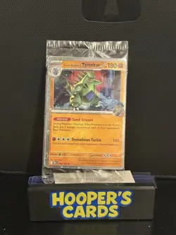 Team Rocket's Tyranitar 096/182 Sealed Pokemon Center Stamp - Image 1