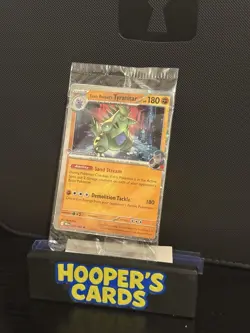 Team Rocket's Tyranitar 096/182 Sealed Pokemon Center Stamp - Image 3
