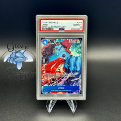 GEM MINT PSA 10 Jinbe OP07-045 SR ALT ART One Piece TCG Cards English 2024 - Image 1