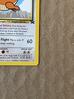Pokemon TCG Dragonite Wotc Promo Card 05/53 90 HP Kids WB Movie Event - Image 4