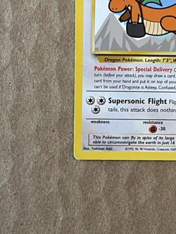 Pokemon TCG Dragonite Wotc Promo Card 05/53 90 HP Kids WB Movie Event - Image 5