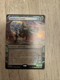 1x MTG Vaultborn Tyrant Showcase Foil 0050 Outlaws of Thunder Junction Magic - Image 1