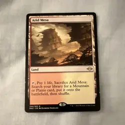 Magic: The Gathering Arid Mesa Rare Land Modern Horizons 2 244/303 - Image 1