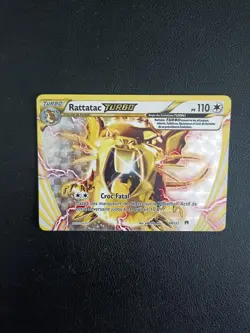 Carte Pokemon Rattatac Turbo 89/122 XY09 XY Rupture Turbo FR XY9 - Image 1