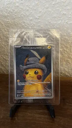 Pokemon | Pikachu with Grey Felt Hat SVP 085 | Promo | Sealed | Van Gogh | EN - Image 1