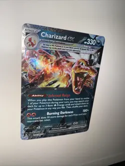 Pokemon TCG Charizard EX Paldean Fates 054/091 NM Condition - Image 3