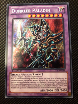 Yu-Gi-Oh! Dunkler Paladin, LCYW-DE048, SCR, 1. Auflage, Deutsch, NM-GD - Image 1