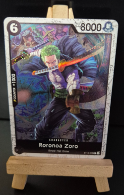One Piece card PRB-02 ST14-013 Roronoa Zoro Foil The Best vol.2 - Image 1