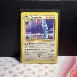 Pokemon TCG Base Set Dragonair 18/102 Rare Vintage WOTC - Image 1