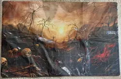 Sorcery Contested Realm Arthurian Legends Cursed Land Playmat Alpha Investments - Image 1