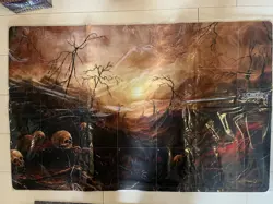 Sorcery Contested Realm Arthurian Legends Cursed Land Playmat Alpha Investments - Image 1